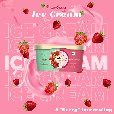 Delicious ice cream graphic design icecream posters