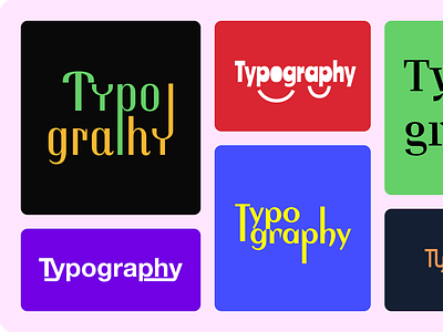Typography - Experiment design font design font style letter typography ui design