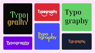 Typography - Experiment design font design font style letter typography ui design