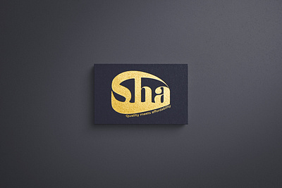 SHA INDUSTRIES LOGO branding business design graphic design illustration logo vector