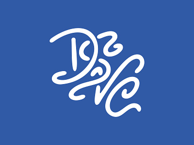 DSVC Lettermark branding design graphic design lettermark logo logo design typography