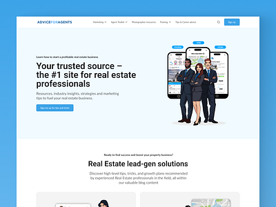 Real Estate Landing page landing page real estate real estate landin page real property realestate ui ux web web design website