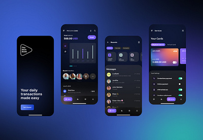 Banking App banking design ui ux