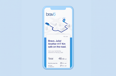 Bravo - Insurance Service design app