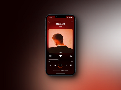 Music player dailyui ui