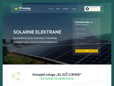 Solar Energy Plant Construction Services solar energy website building