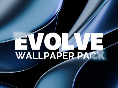 EVOLVE Wallpaper Pack 3d abstract background blender digital art evolve glass effect graphic design refraction wallpaper wallpaper pack