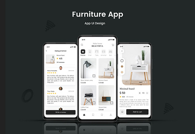 Furniture App app app design design furniture furniture app graphic design ui ui design ux