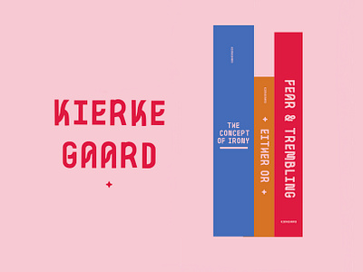 Kierkegaard Typeface adobe illustrator design poster type specimen typeface typography
