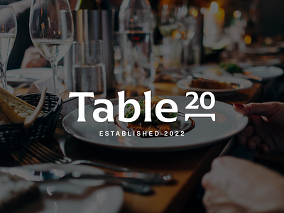 Table 20 - Family Bistro abstract bistro branding dining elegant family graphic design group logo meal minimal modern restaurant table wordmark