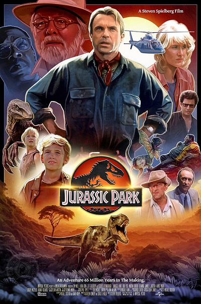 Jurassic Park (1993) Full movie Watch Online filmyzilla graphic design