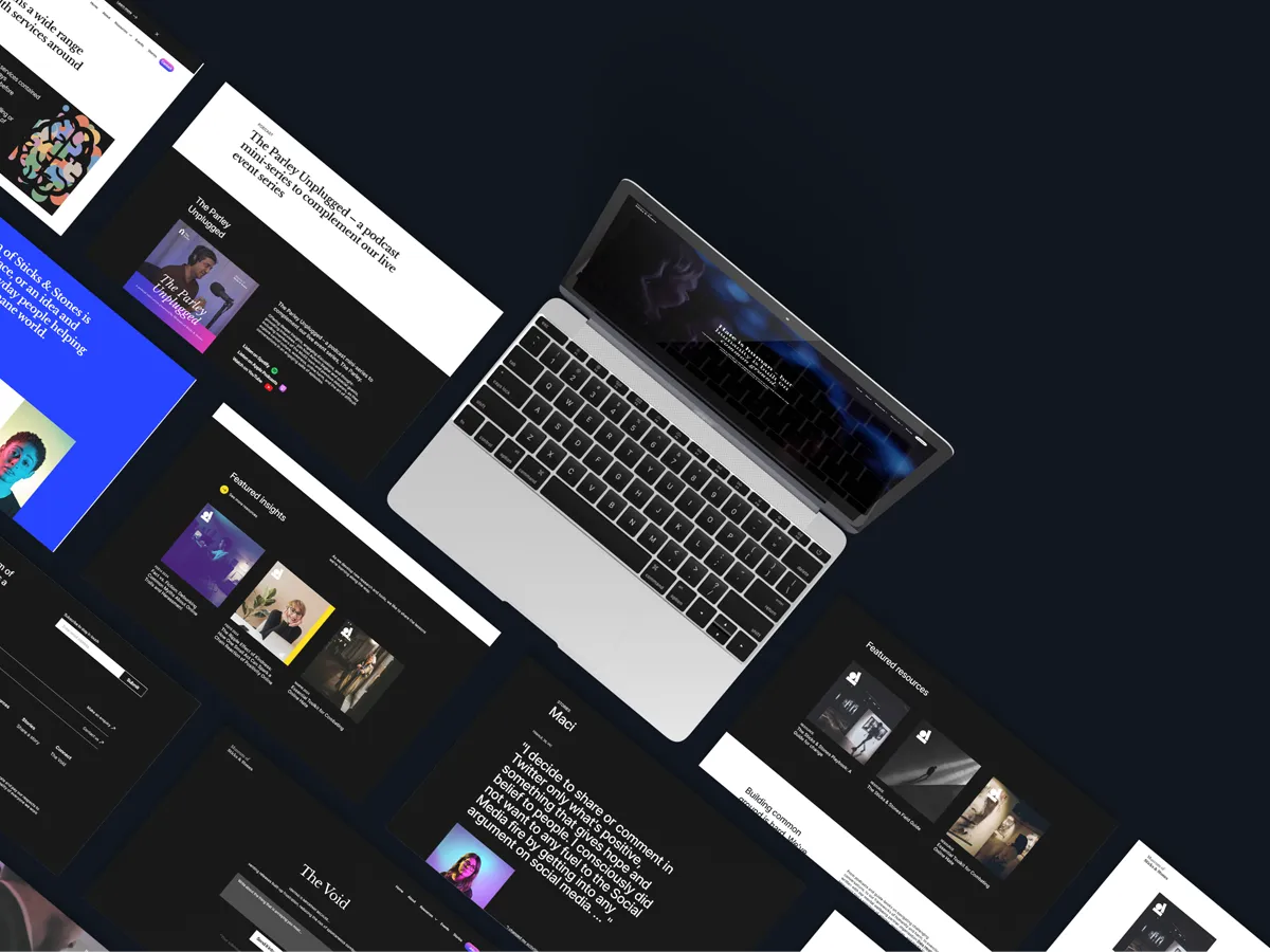 Example of Website Design & Development