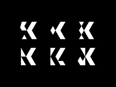 Geometric K Logo branding design geometric initial k k k logo letter k logo logo k modern k logo monogram logo simple typography