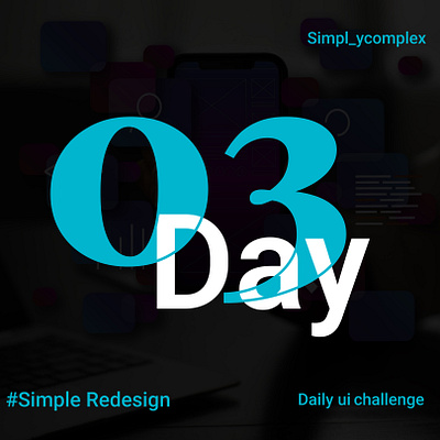 Challenge day3 7 days challenge app challenge design ui user experience app visual design