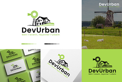 DevUrban branding creative creative logo design elegant logo graphic design illustration logo ui vector