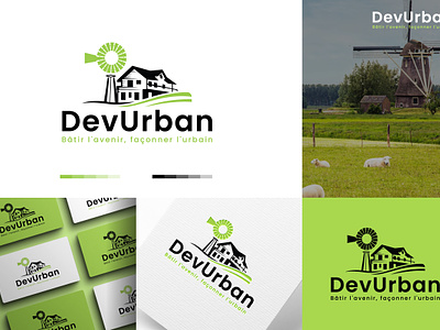 DevUrban branding creative creative logo design elegant logo graphic design illustration logo ui vector