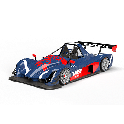 Radical SR10 3D Model Livery Template 3d model design graphic design illustration livery design livery designer livery template motorsport graphics radical sr10 wrap design