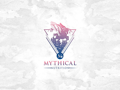 Mythical Nutrition graphic design logo