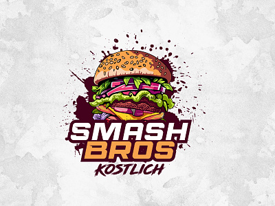 Smash Bros branding graphic design logo
