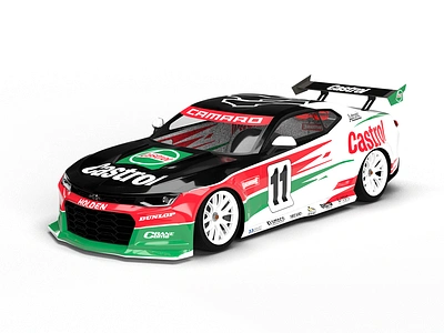 Gen 3 V8 Supercars Chevrolet Camaro 3D Model Livery Template 3d model design graphic design illustration livery design livery designer livery template motorsport graphics ui v8 supercar wrap design