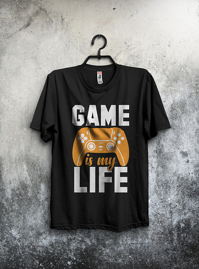 Gaming t-shirt design app branding cloth design fashion game gaming graphic design illustration logo popular t shirt ui ux vector