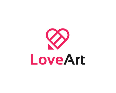 Love Art - Pencil Logo sketch