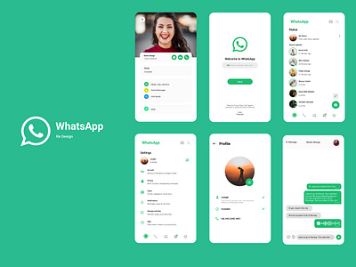 WhatsApp Re Design ui whatsapp
