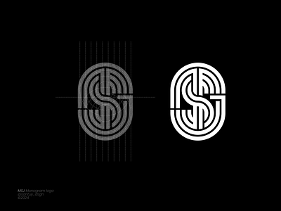 MSJ Monogram Logo Concept! apparel brand branding clothing design graphic design icon illustration j letter lettering logo m monogram s symbol