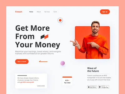 Financial Website Design abu hasan banking banking web design finnace home home page homepage landing landing page landingpage site uidesign uiux userinterface web design web page web site webdesign webpage