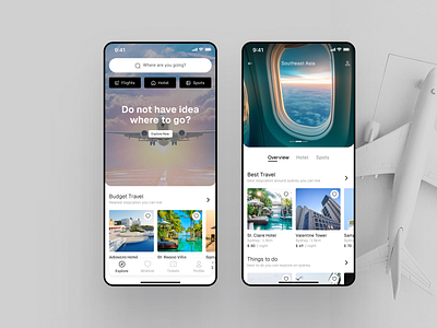 Flight, Hotel & Travel Mobile App agency airline app airline system airplane tickets app interaction branding flight hotel booking app mobile app mobile apps online ticket booking plane ticket ticket application ticket booking ui ui design ux website