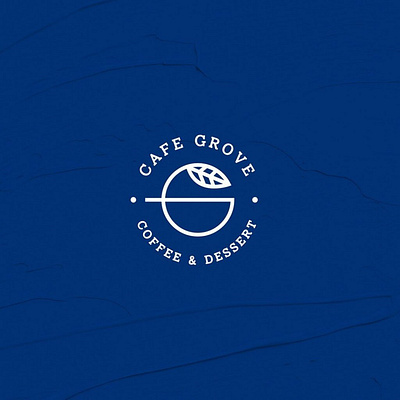 CAFE GROVE / CAFE LOGO cafa coffee dessert leaf symbol