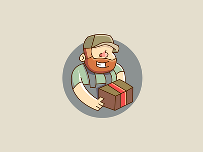 delivery mascot delivery man delivery man design delivery man illustration delivery mascot