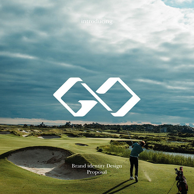 GIO GOLF CLUB LOGO golf monogram symbol