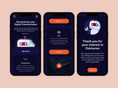Landing page UI app brand branding communication corporate design graphic design icon illustration logo responsive ui uiux ux website