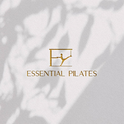 ESSENTIAL PILATES LOGO branding logo pilates