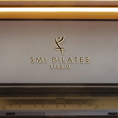 SMI PLATES LOGO branding logo pilates symbol