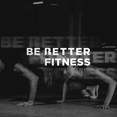 BE BETTER FITNESS LOGO branding fitness gym logo sport