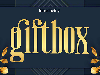 Giftbox Fonts art fonts brand fonts creative fonts display fonts fashion fonts logo fonts luxury card fonts modern mom fonts premium serif serif font