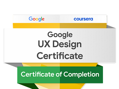 Google UX Design Certificate certificate certified coursera design design theory english figma google interview low to high fidelity design persona prototyping storyboarding usability testing user flow user research ux ux design wireframing