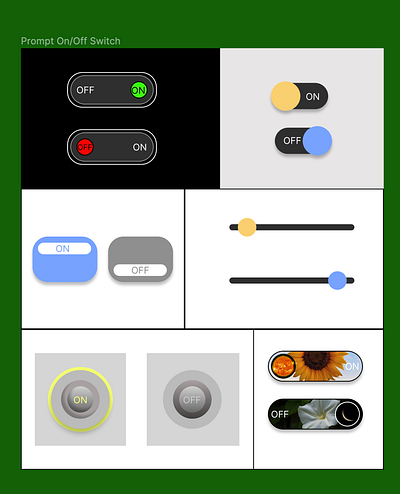 Daily UI 15 Prompt: On/Off Switch