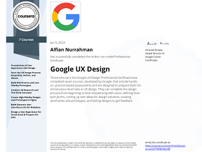 Google UX Design