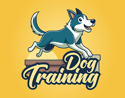 Dog training mascot logo design animal animal mascot cartoon cartoon character character character design dog mascot logo logo logo design mascot mascot designs mascot logo