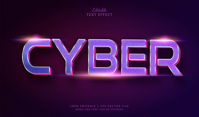 Text Effect Cyber alien cinematic cyber monday motion graphics motion picture neon security space