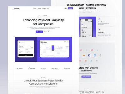 Genesis - Web3 & SaaS Website blockchain clean crypto design designer landing page saas ui uidesign uiux ux uxdesign uxerflow web web design web3 website