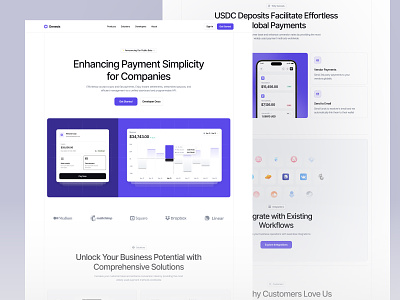 Genesis - Web3 & SaaS Website blockchain clean crypto design designer landing page saas ui uidesign uiux ux uxdesign uxerflow web web design web3 website