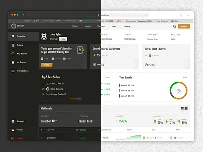 Distilled Barrels Website Design Project branding graphic design identity ui uiux ux visual visualidentity