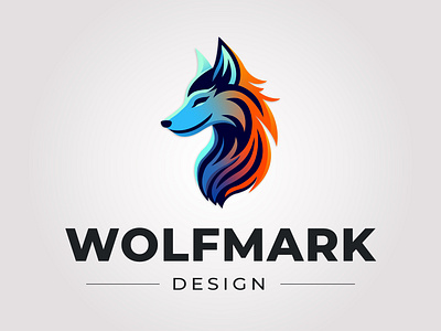 Wolf logo brandidentity branding design elegant graphic design illustration logo purchase sale ui ux vector wolf
