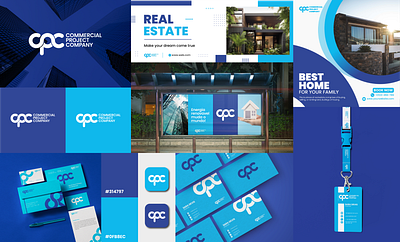 Commercial Project Company logo and Branding design.