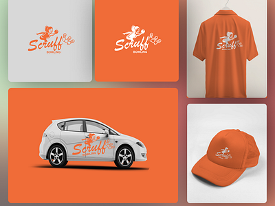 Scruff Bowlings: Fun and Energetic Logo Design adobe illustrator bowling branding figma graphic design logo design presentation design