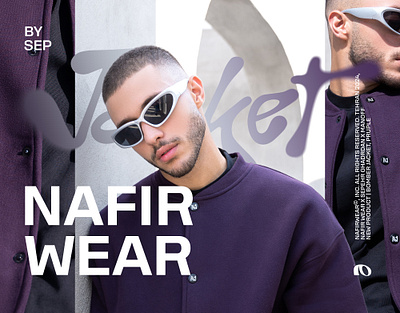 Nafir Wear behance clothing design nafirwear poster wear